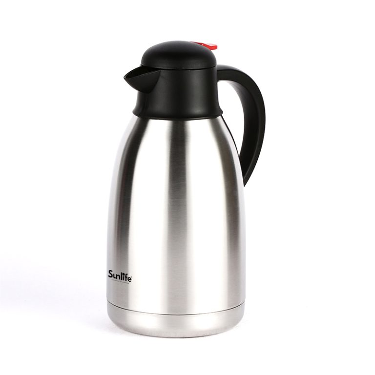 One-Handed Wonder How a Push-Button Thermo Jug Simplifies Your Morning Coffee Routine