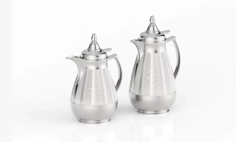 Arabic Gold Pink Glass Serveware Trend 2025