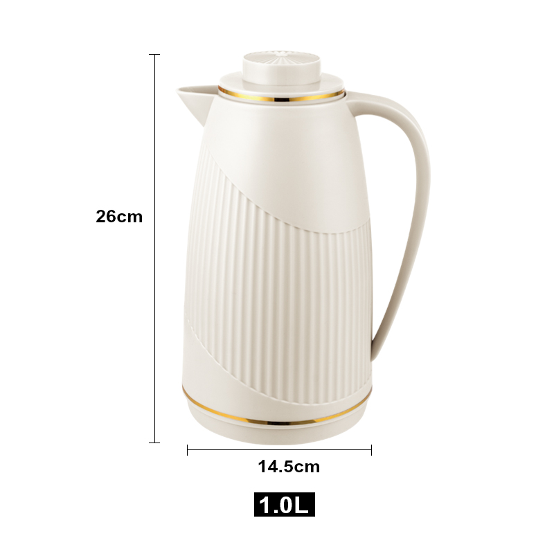 Sunlife vacuum flask PP body glass liner arabian coffee pot Vacuum Flask thermal jug-1