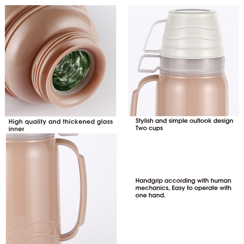 Daydays vacuum flask 1.0L High Quality Plastic glass liner thermo jug vacuum flask-3