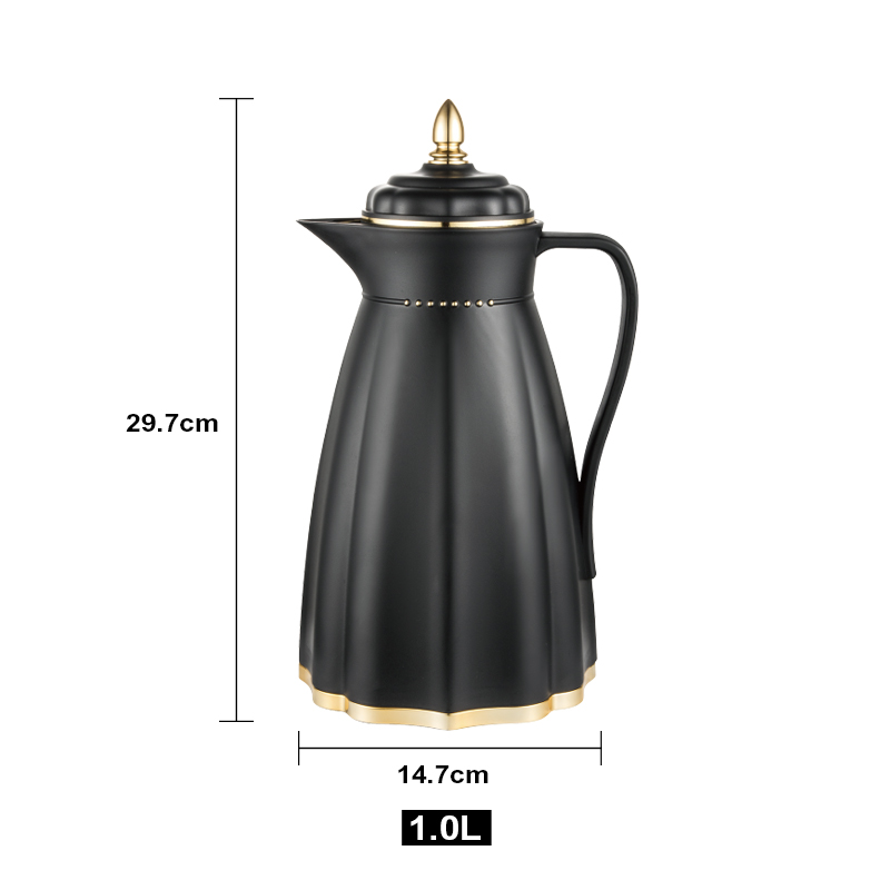 Sunlife classic style 1000ml Simple Model Thermo Coffee Pot Thermo Glass Vacuum Jug-1