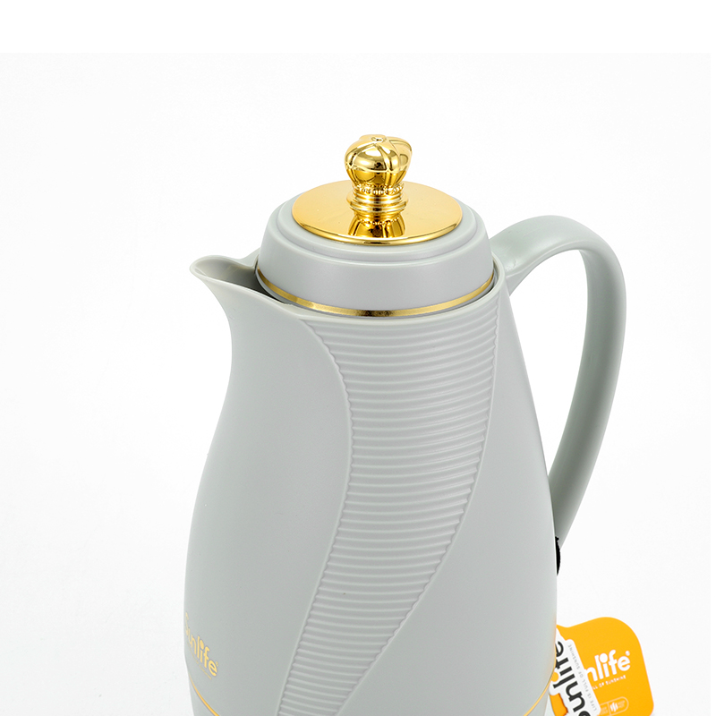 Sunlife design pp material new electroplating Middle Eastern thermal jug vacuum flask-3