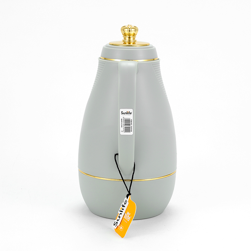 Sunlife design pp material new electroplating Middle Eastern thermal jug vacuum flask-4