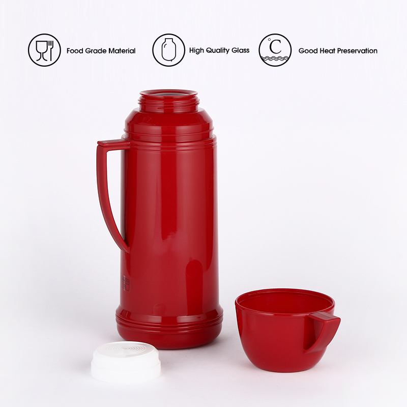 1000ml Portable Good Quality Classic Design Glass Refill Thermos jug vacuum flask-4