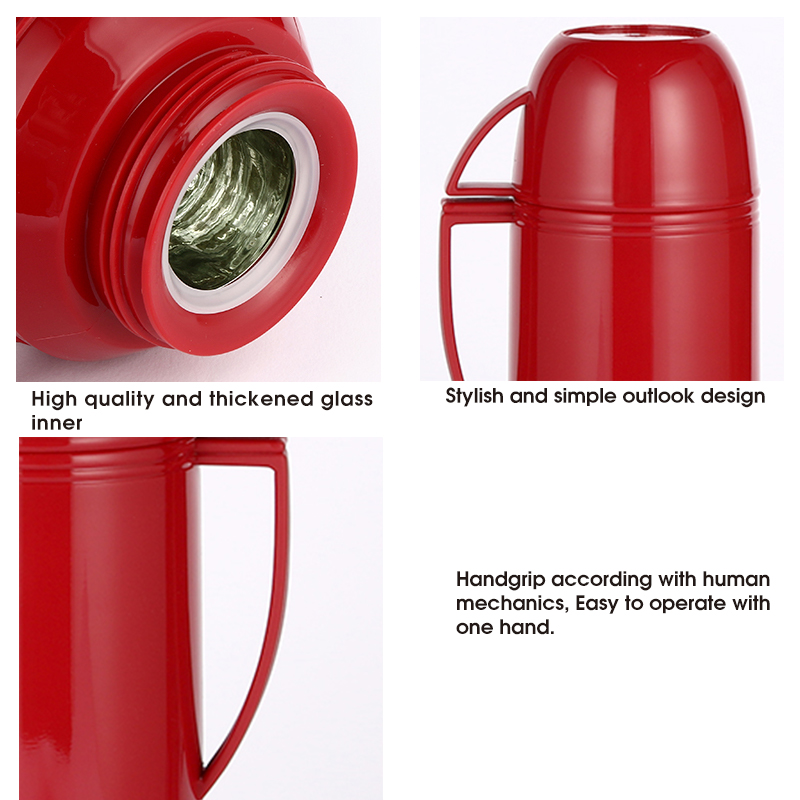 1000ml Portable Good Quality Classic Design Glass Refill Thermos jug vacuum flask-3
