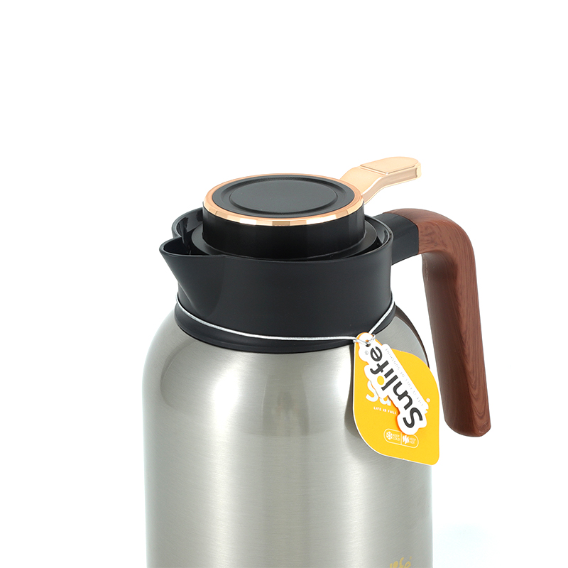 Sunlife 1500ml Double Wall Stainless Steel Food Grade thermo jug vacummflask Coffee Pot-2