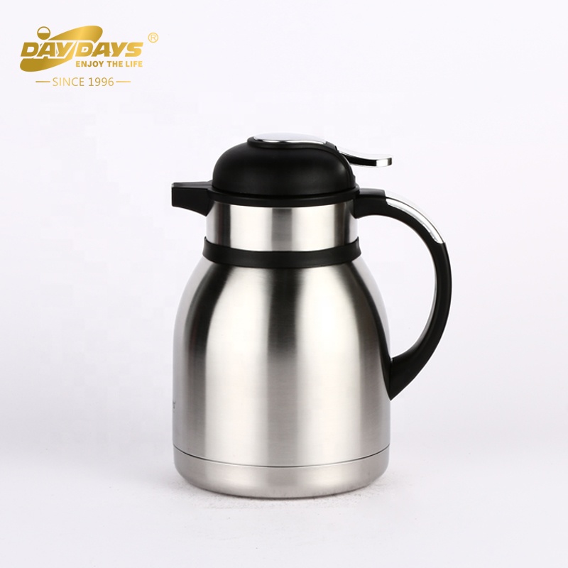 Sunlife big capaciy 1.2L double wall stainless steel press button thermos vacuum flasks-3