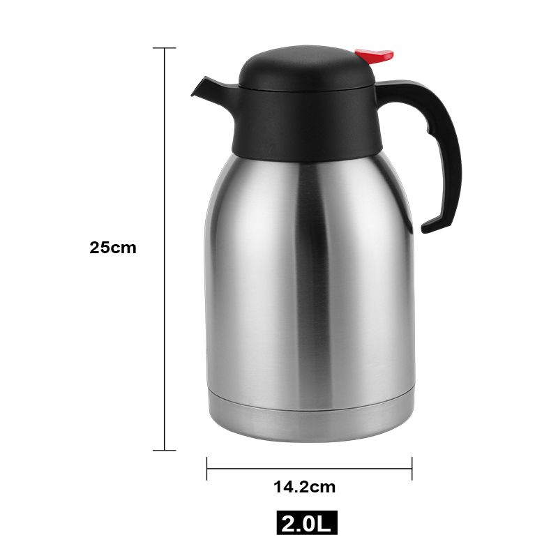 SUNLIFE Food Grand High Quality 2.0L SS Body vacuum flask-2