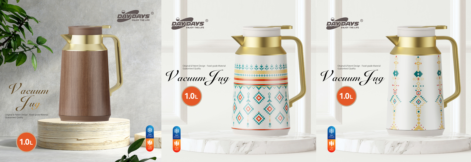 1.0L Exquisitely Printed Thermos Flask: The Perfect Blend of Practicality and Art-4