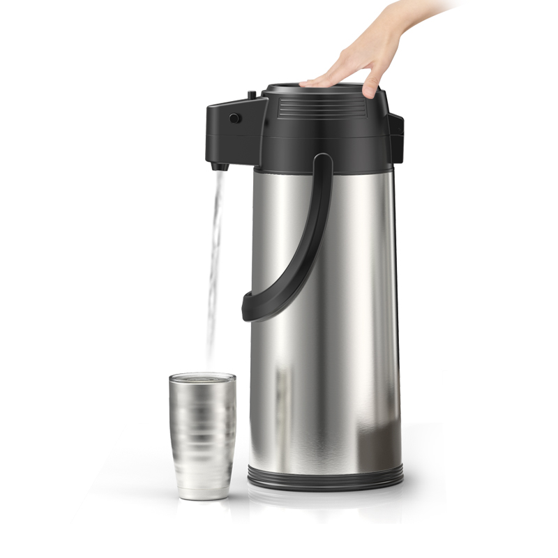 SUNLIFE&VELEY Hot-selling 1.9L Stainless steel Airpot: the Perfect Brew, Every Time-2