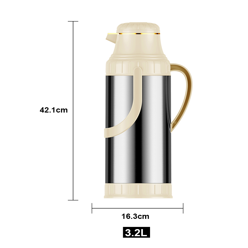 Sunlife Thermos Jug Glass Refill stainless steel body Big Capacity thermos bottle-1