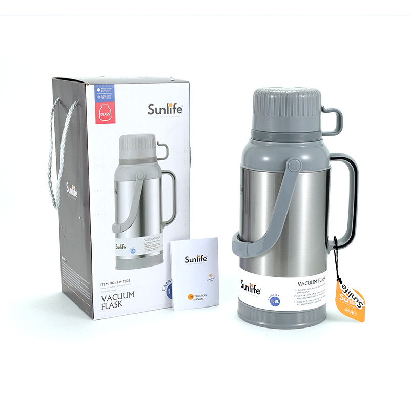 Sunlife hot-selling high qulaity stainless steel body Big Thermos Flask Thermos Jug Glass Refill-9