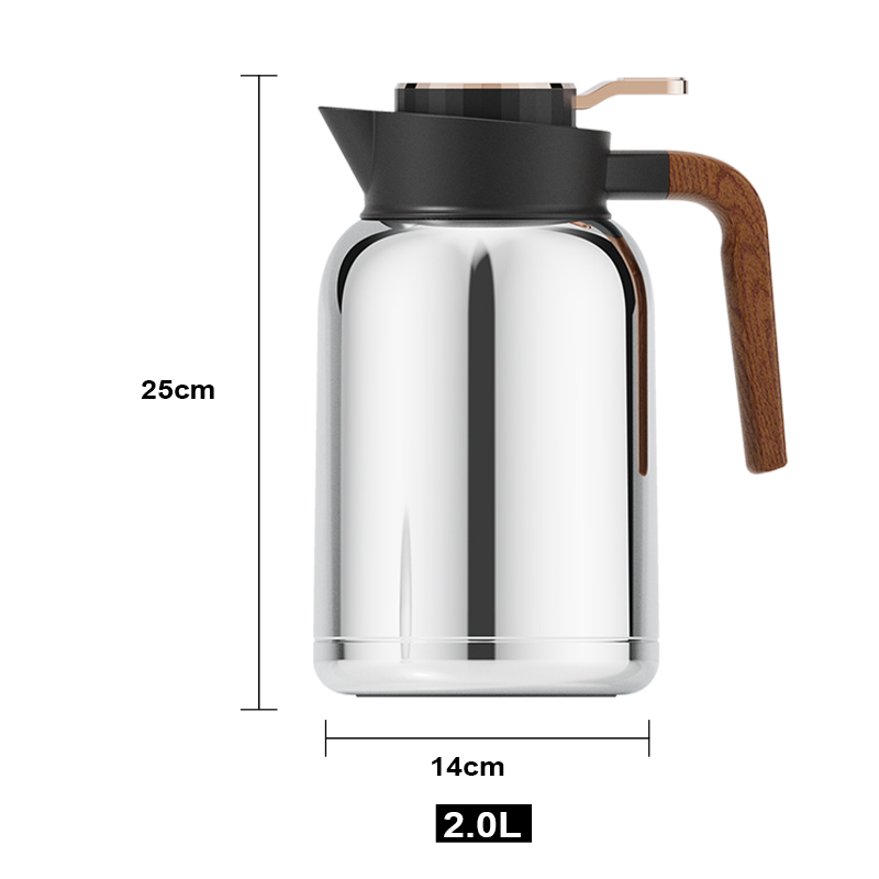 Veley high quality vacuum jug double-wall stainless body arabic coffee pot-2