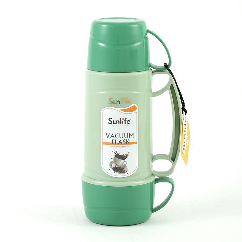 Sunlife hot-selling 0.45L PP plastic body Glass refill inside vacuum Flask-8