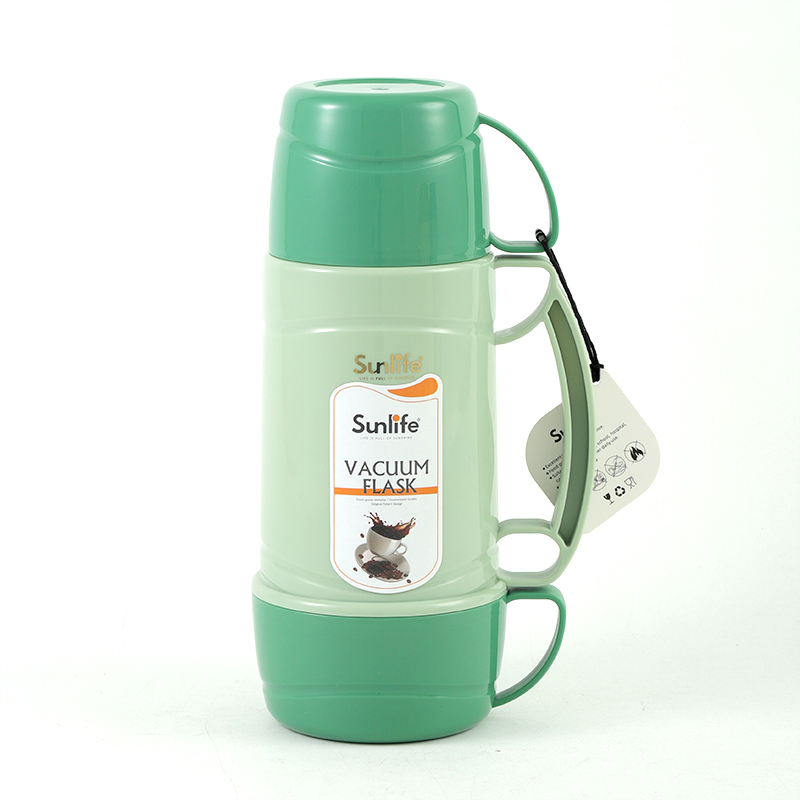 Sunlife Factory two cups 600ml OEM vacuum Flask with glass refill-6