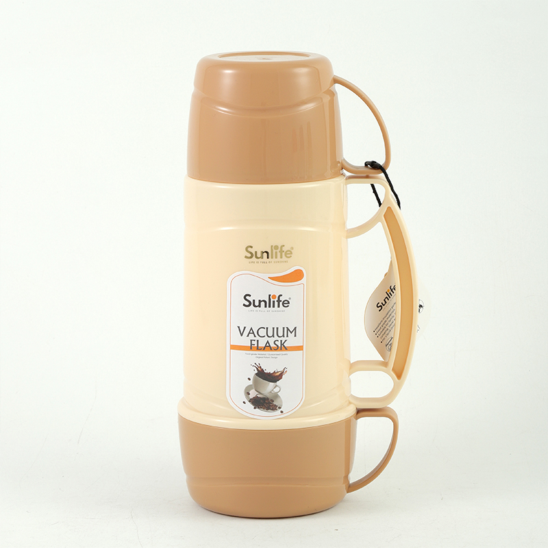 Sunlife Factory two cups 600ml OEM vacuum Flask with glass refill-8