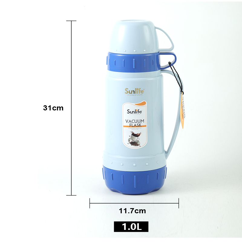 Sunlife Factory 1000ml OEM vacuum Flask with glass refill-1