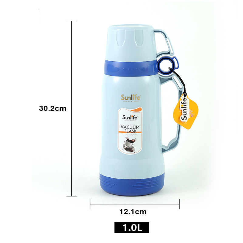 Sunlife New arrival 1000ml Glass refill inside vacuum Flask-1