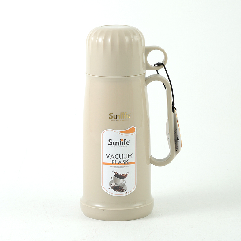 Sunlife 0.45L  PP plastic body cheap price vaccum Flask with glass refill-7