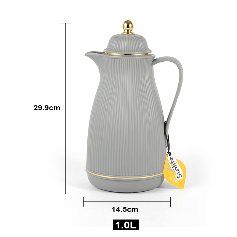 Sunlife New arrival OEM Service Plastic Body Arabian Coffee Pot Glass Refill-1