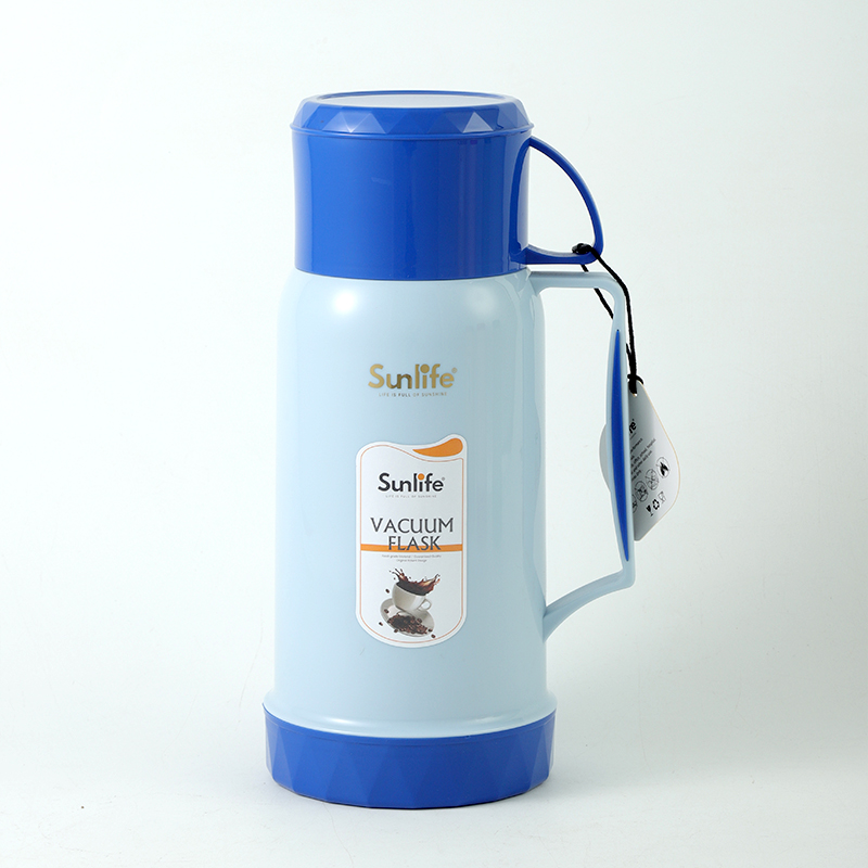 Sunlife Food-grade material 1000ml Glass refill inside vacuum Flask-5