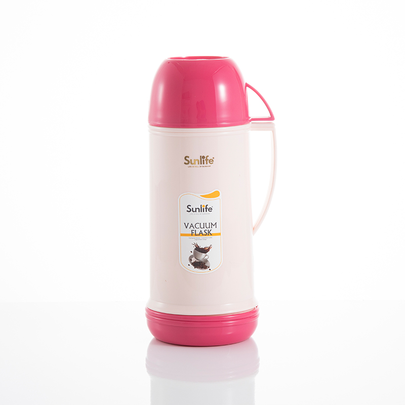 Sunlife 0.6L Hot-selling thermal jug white Glass refill inside vacuum Flask-7