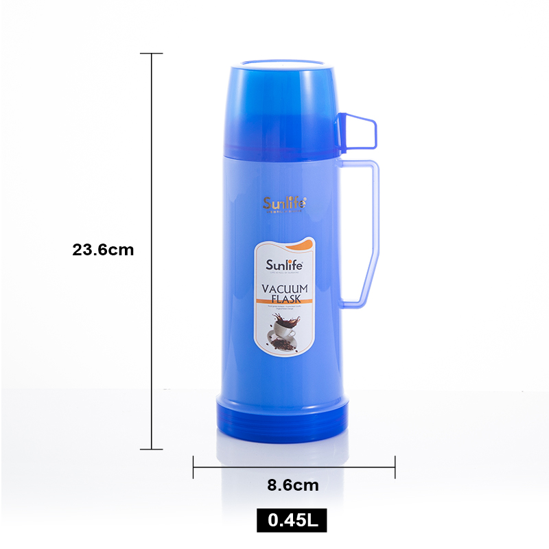 Sunlife 0.45L Good quality ready to ship vacuum Flask with glass refill-1