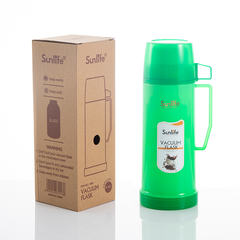 Sunlife 0.45L Good quality ready to ship vacuum Flask with glass refill-11