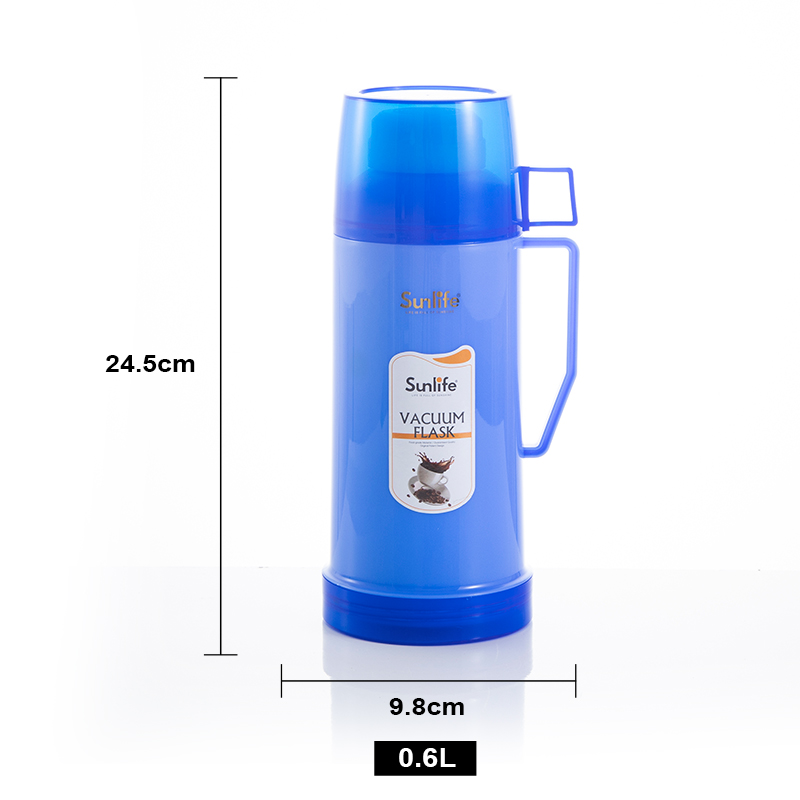 Sunlife 0.6L wholesale price thermal jug white Glass refill inside vacuum Flask-1