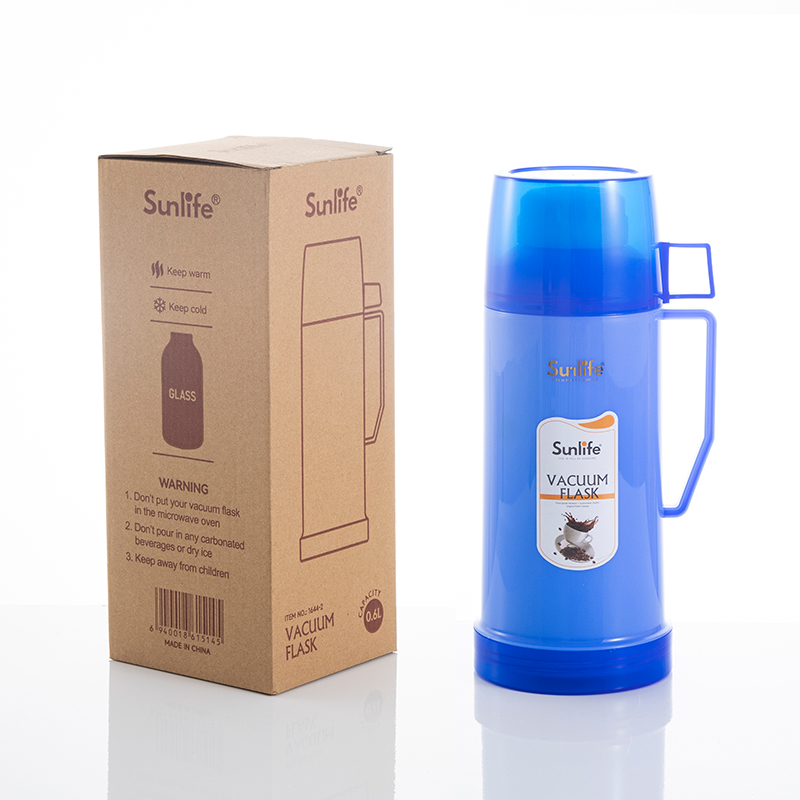 Sunlife 0.6L wholesale price thermal jug white Glass refill inside vacuum Flask-11