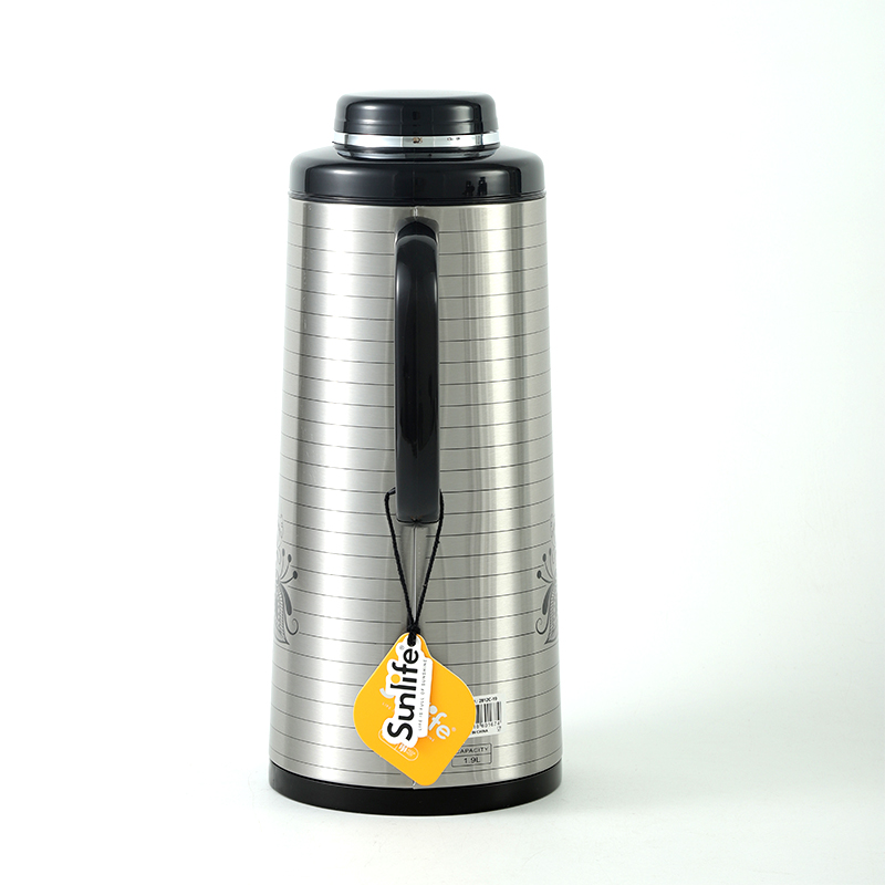 Sunlife 1.9L Stock Stainless Steel Body with Glass Refill Thermos Vacuum Flask-4