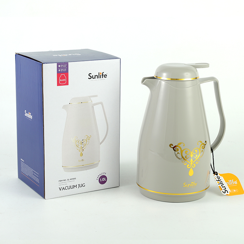 Sunlife Arabic Style Coffee Ware Luxury Glass refill inside vacuum flask-9