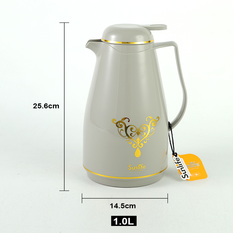 Sunlife Arabic Style Coffee Ware Luxury Glass refill inside vacuum flask-1