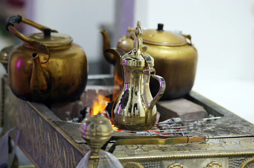 Arabian coffee pot