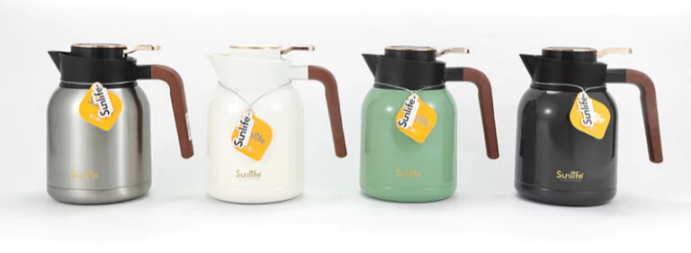 feenik metal coffee pot in all colors