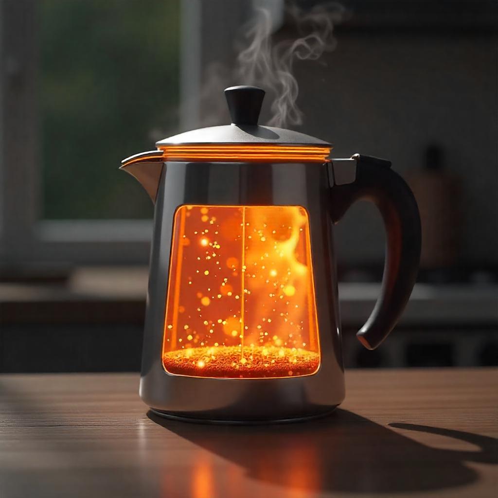 Double-Wall Stainless Steel Coffee Pot
